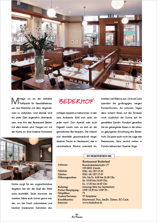 Bederhof, Zürich/Schweiz